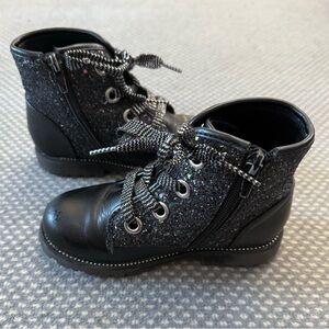 Olive & Edie Sparkly Black Boots